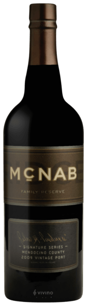 McNab Vintage Port Mendocino County 2016