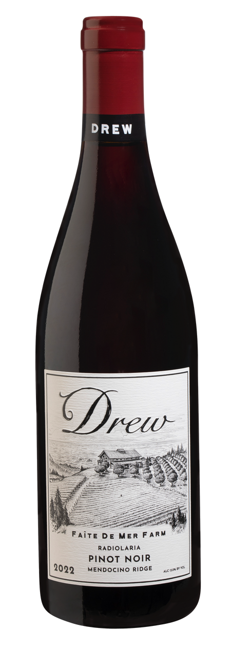 Drew Faîte de Mer Radiolaria Mendocino Ridge Pinot Noir 2022