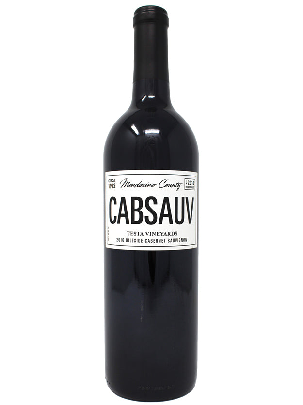 2015 Testa Vineyards Cabernet Sauvignon Hillside Mendocino